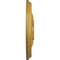 Ekena Millwork Edinburgh Ceiling Medallion (Canopies up to 5 1/8"), 18 1/8"OD x 3 1/2"ID x 2 3/4"P, Iridescent Gold CM18ED1IGS - alternate 3